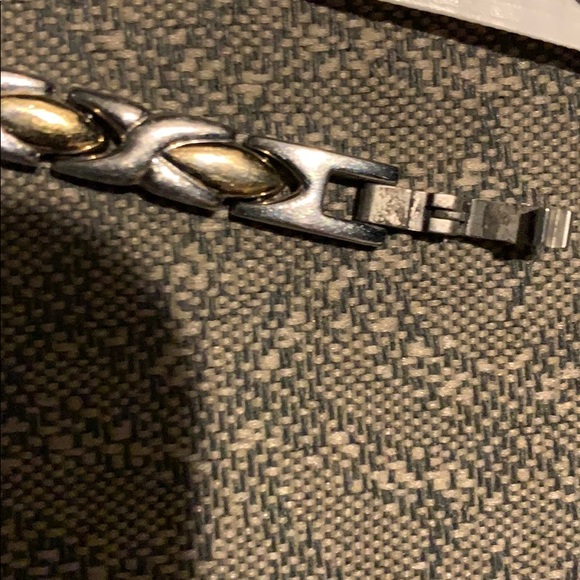 silver & gold bracelet - Picture 3 of 4